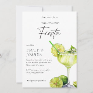 Margarita Mexican Engagement Fiesta Invitation