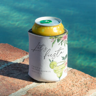 Margarita Mexican Fiesta Bridal Shower Can Cooler