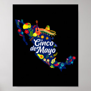 Margarita Mexico Cinco De Mayo Lets Fiesta Mexico  Poster