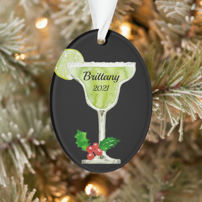 Margarita Personalized Ornament (Tree)