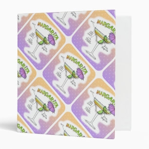 MARGARITA RECIPE COCKTAIL ART BINDER