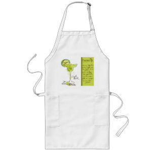 Margarita Recipe Long Apron
