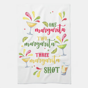 Margarita Shots Kitchen Towel