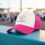 Margarita Social Club | Bachelorette  Trucker Hat<br><div class="desc">Give this adorable hat to your bridesmaids for your bachelorette or wedding weekend! Our fun hats are the perfect way for your crew to get all the attention everywhere you and your gals go! Add your custom wording to this design by using the "Edit this design template" boxes on the...</div>