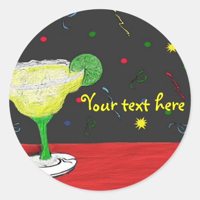 Margarita! Sticker (Front)