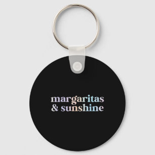 Margarita Sunshine Cinco De Mayo Summer Beach Vaca Keychain