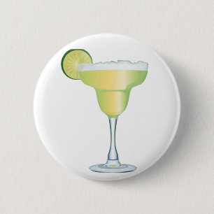 Margarita Time 2 Inch Round Button