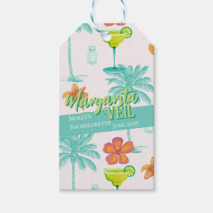 Margarita Veil Bachelorette Party Illustrated Gift Tags