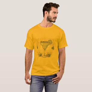Margaritas and Matrimony Bachelorette Party T-Shir T-Shirt