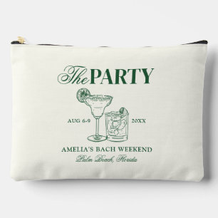 Margaritas & Matrimony Bachelorette The Bride Accessory Pouch