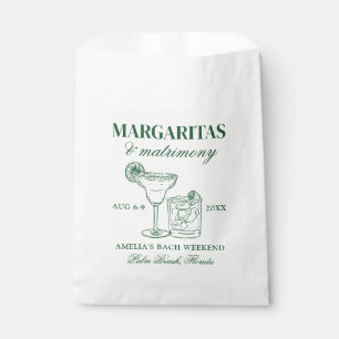 Margaritas & Matrimony Bachelorette Weekend Favour Bag