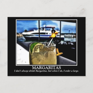 MARGARITAS POSTCARD