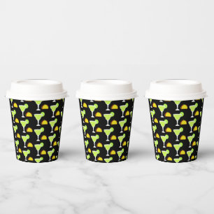 Margaritas + Tacos! Paper Cups
