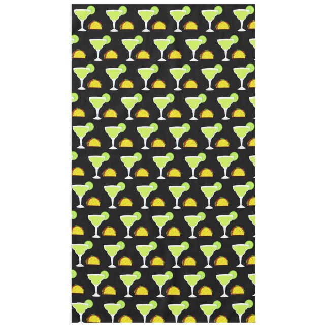 Margaritas + Tacos! Tablecloth (Front)