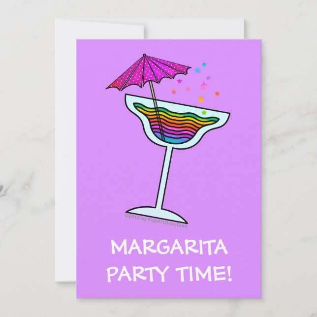 MARGARTIA COCKTAIL PARTY INVITATIONS (Front)