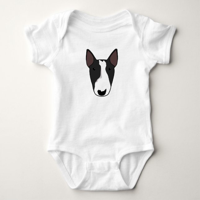 Marge The Bully Baby Bodysuit (Front)