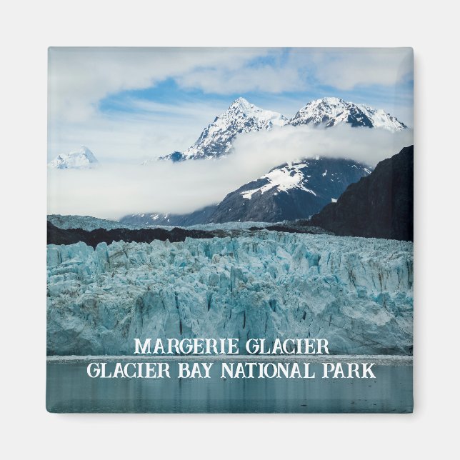 Margerie Glacier, Glacier Bay National Park Magnet (Front)