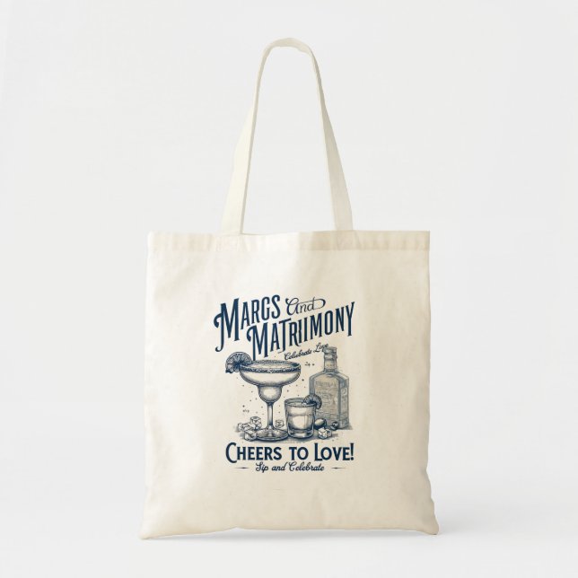 Marges et Sac fourre-tout de mariage | Cadeau de l (Devant)