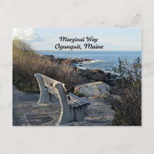 Marginal Way, Ogunquit, Maine Postcard