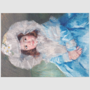Margot in Blue, Mary Cassatt Tissue Paper
