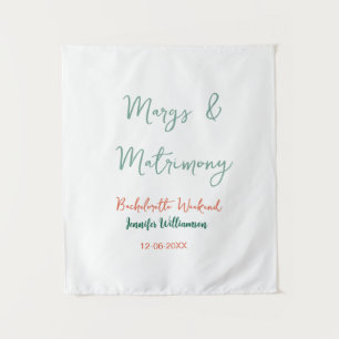 Margs and matrimony add name date bachelorette par tapestry