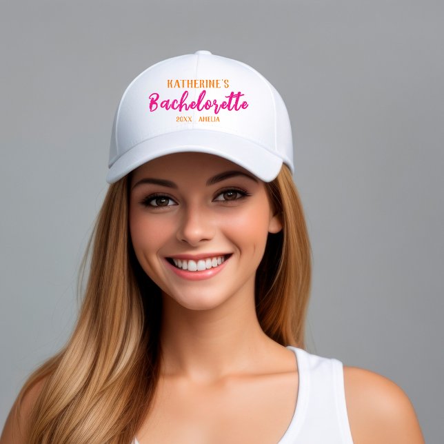 Margs and Matrimony  Bachelorette party bridesmaid Trucker Hat (Creator Uploaded)
