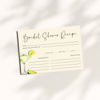 Margs and Matrimony Bridal Shower Recipe