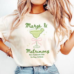 Margs & Matrimony Bachelorette Custom Tee