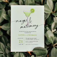 Margs & Matrimony Green Lime Bridal Shower