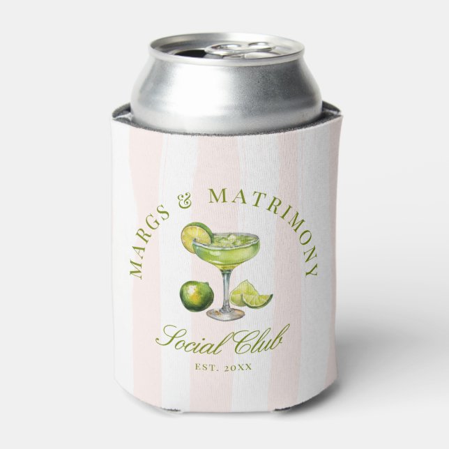 Margs & Matrimony Social Club Can Cooler (Can Front)