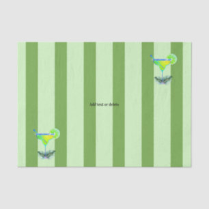 Margs Matrimony Tequila Bridal Shower Bachelorette Tissue Paper