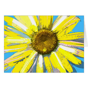 Marguerite, carte de fleur