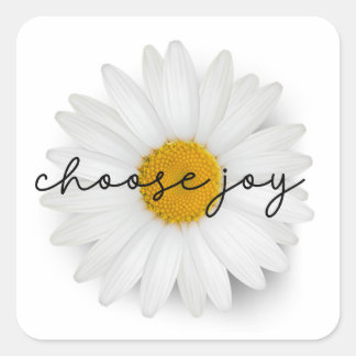 marguerite - choisissez autocollant de joie