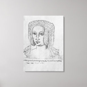 Marguerite de Brabant Canvas Print