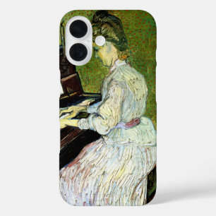 Marguerite Gachet at the Piano by Vincent van Gogh iPhone 16 Case