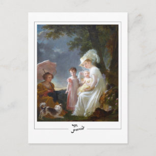 Marguerite Gérard #3 - Fine Art Postcard