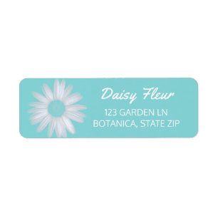Marguerite Girly de fleurs d'aquarelle de la