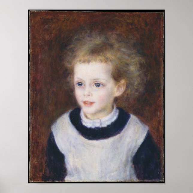 Marguerite-Thérèse (Margot) Berard - Renoir - 1879 Poster (Front)
