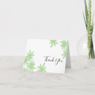 Marguerite verte légère Merci note