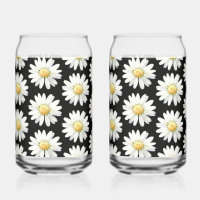 Marguerites à points jaunes