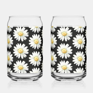 Marguerites à points jaunes