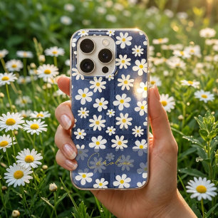 Marguerites Chic sur Denim