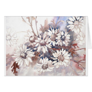 Marguerites dans la couleur pour aquarelle