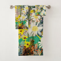 Marguerites vintages - Art Floral Inspiré par la N