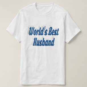 Mari avec texte bleu mer T-shirt