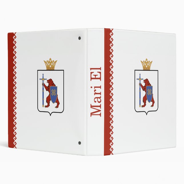 Mari El Flag Binder (Background)