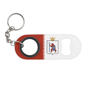 Mari El Flag Keychain Bottle Opener