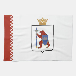 Mari El Flag Kitchen Towel