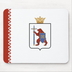 Mari El Flag Mouse Pad