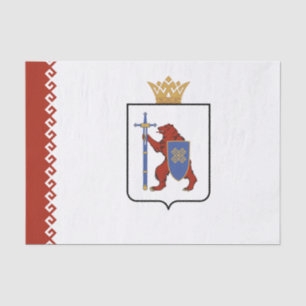 Mari El Flag Tissue Paper